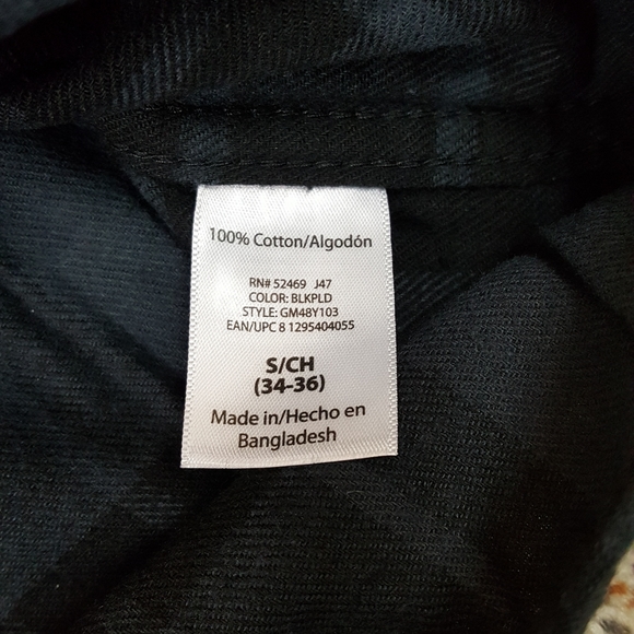 🆕️George Green & Black Flannel - Picture 4 of 4